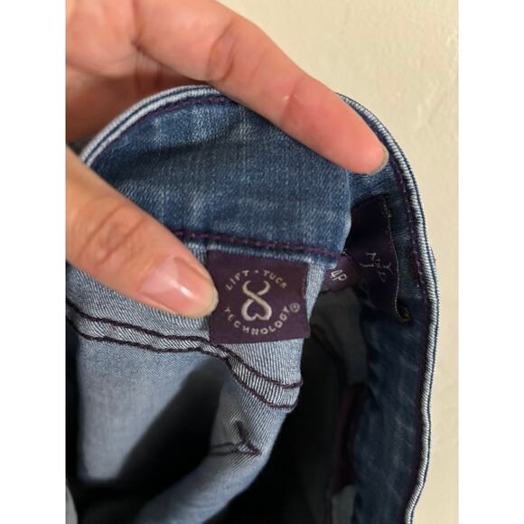 Not Your Daughter's Jeans 4 Petite Mini Boot Blue Denim - Picture 6 of 7